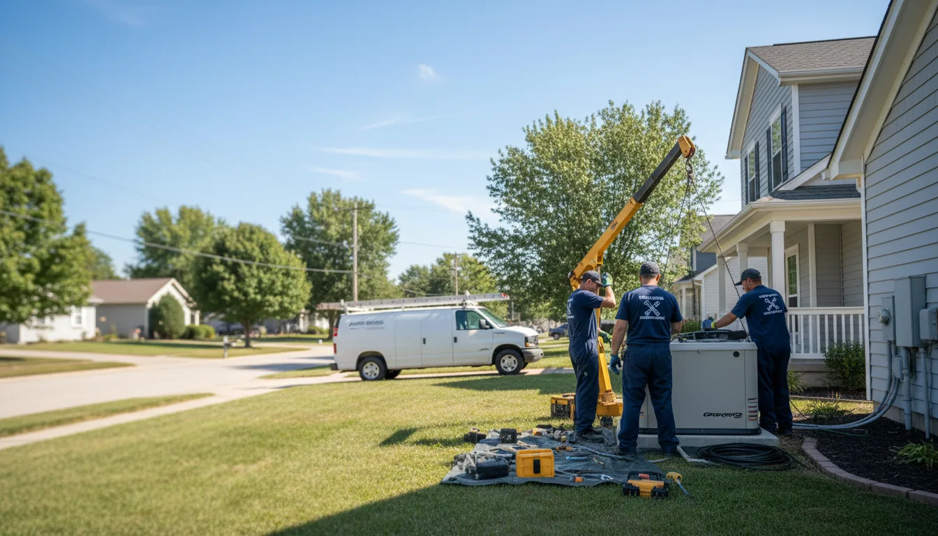 Generator Installation in Frost, TX near me